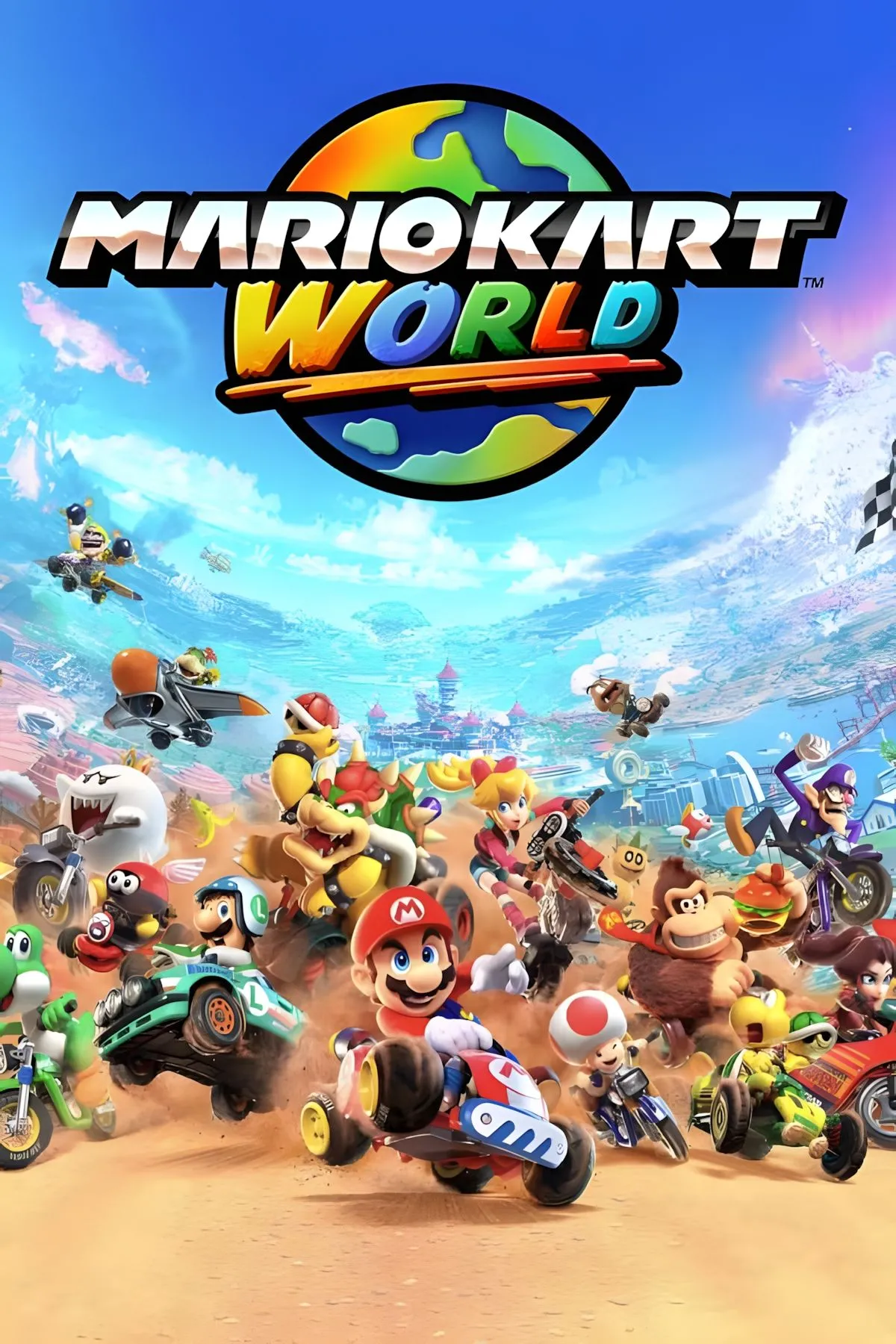 Ảnh bìa game Mario Kart World trên Nintendo Switch 2