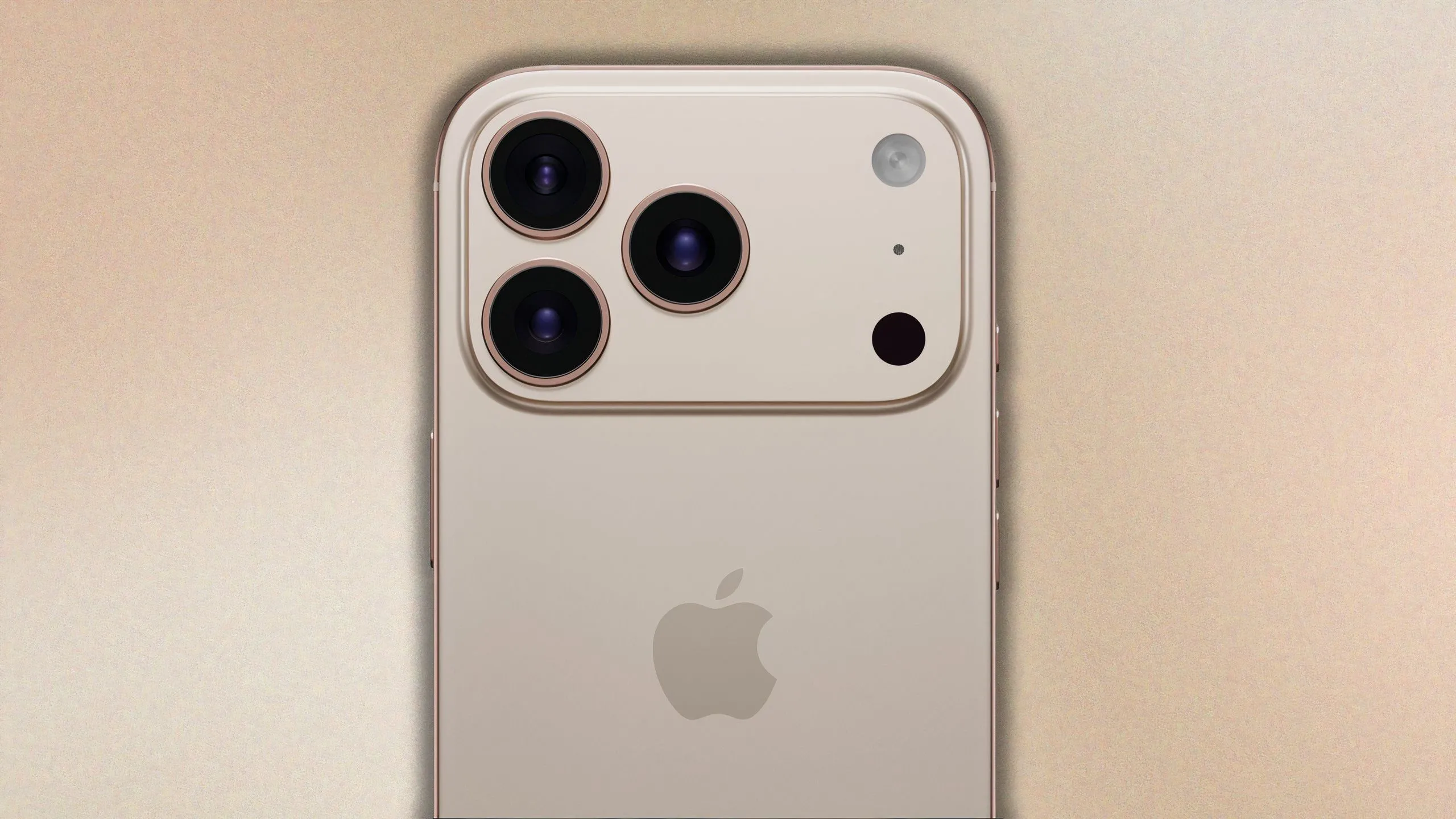Ảnh concept thiết kế của iPhone 17 Pro, minh họa cho dòng điện thoại được cho là sẽ hỗ trợ sạc không dây Qi2.2 45W.