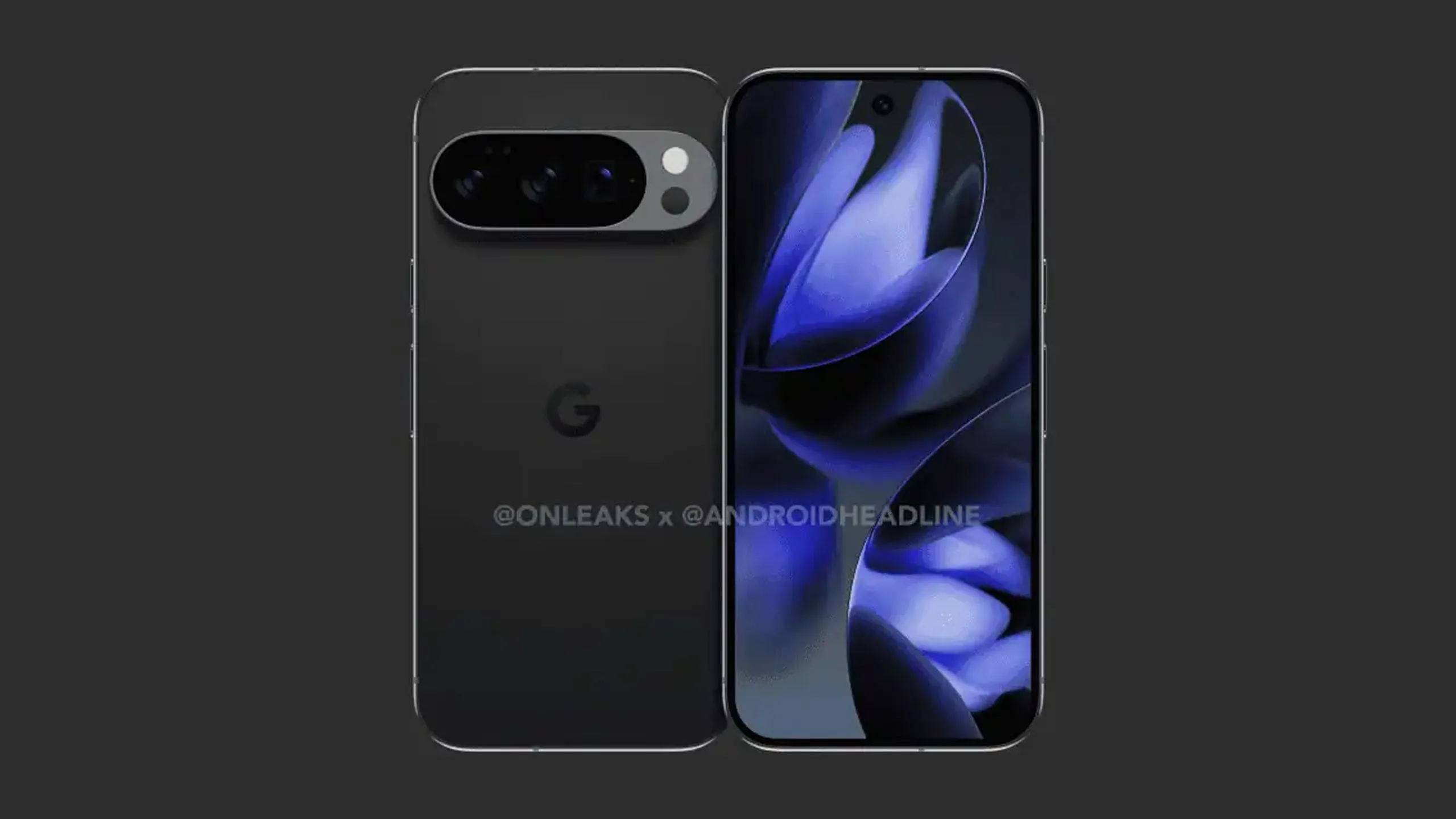 Bản dựng (render) của Google Pixel 10 Pro dựa trên các tin rò rỉ thiết kế.