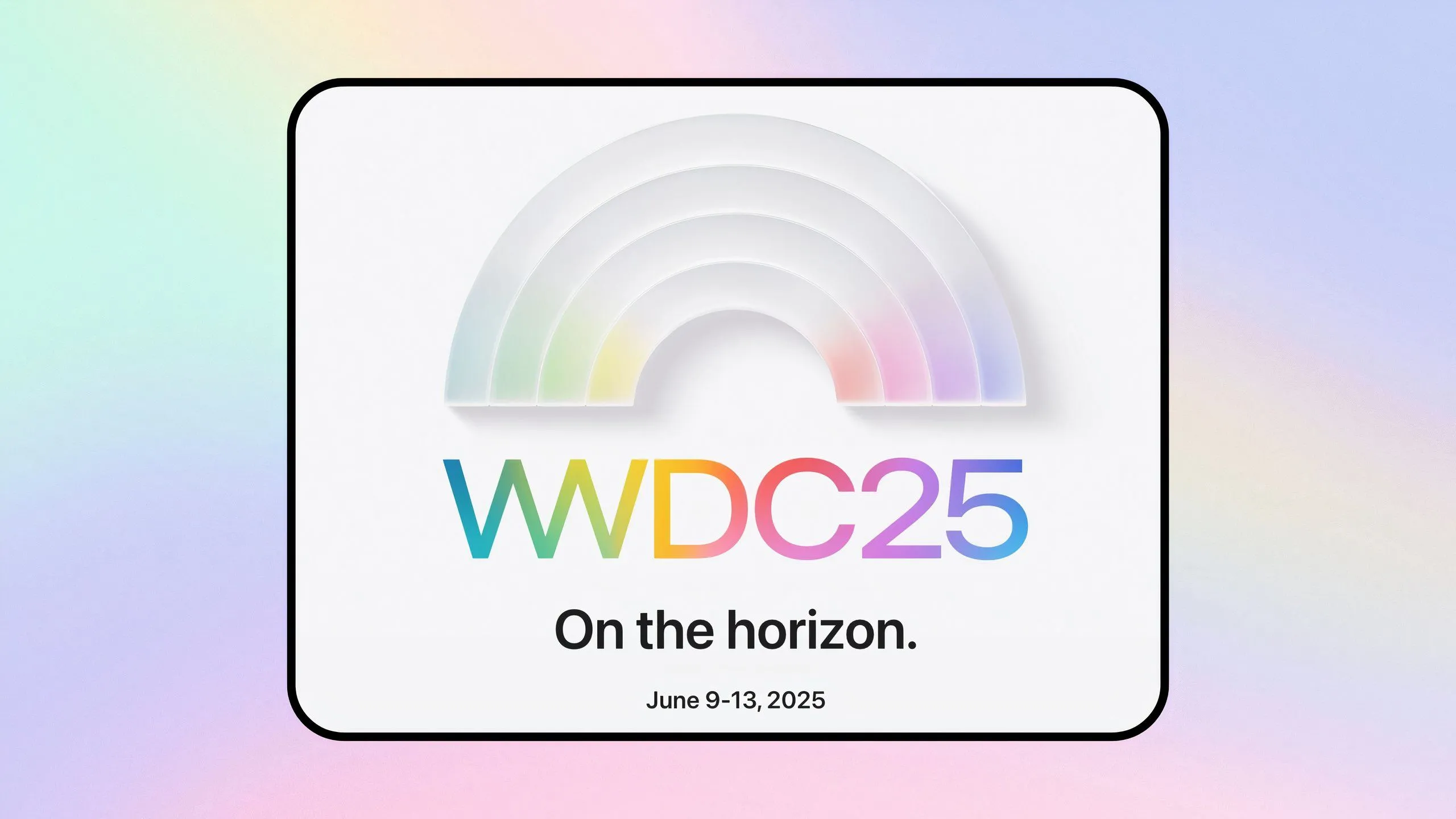 Biểu tượng sự kiện WWDC 2025 của Apple