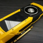 Card đồ họa Nvidia GTX 970 đã được mod thành màu vàng