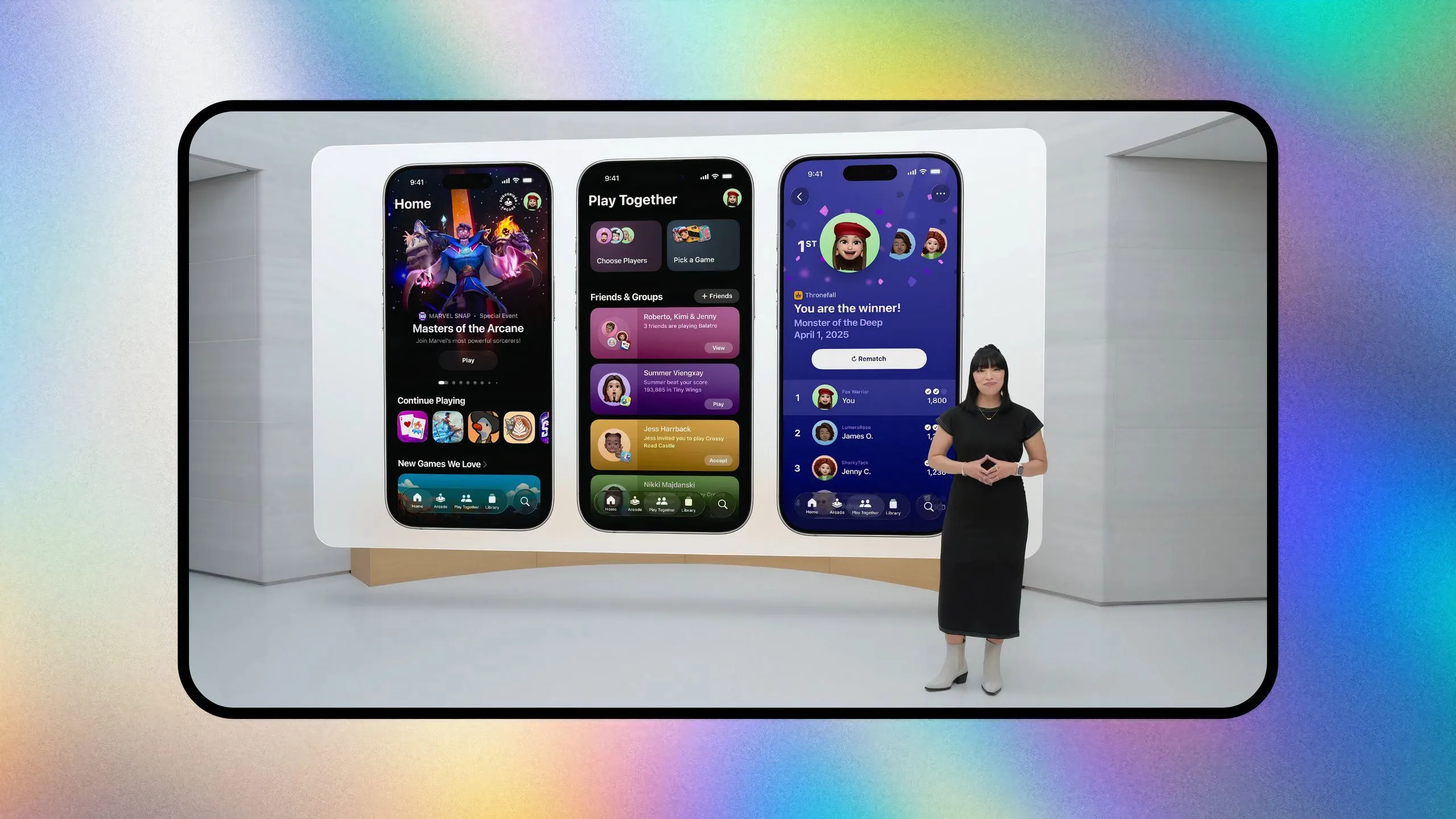 Giao diện ứng dụng Games mới trên hệ sinh thái Apple, ra mắt tại WWDC 2025
