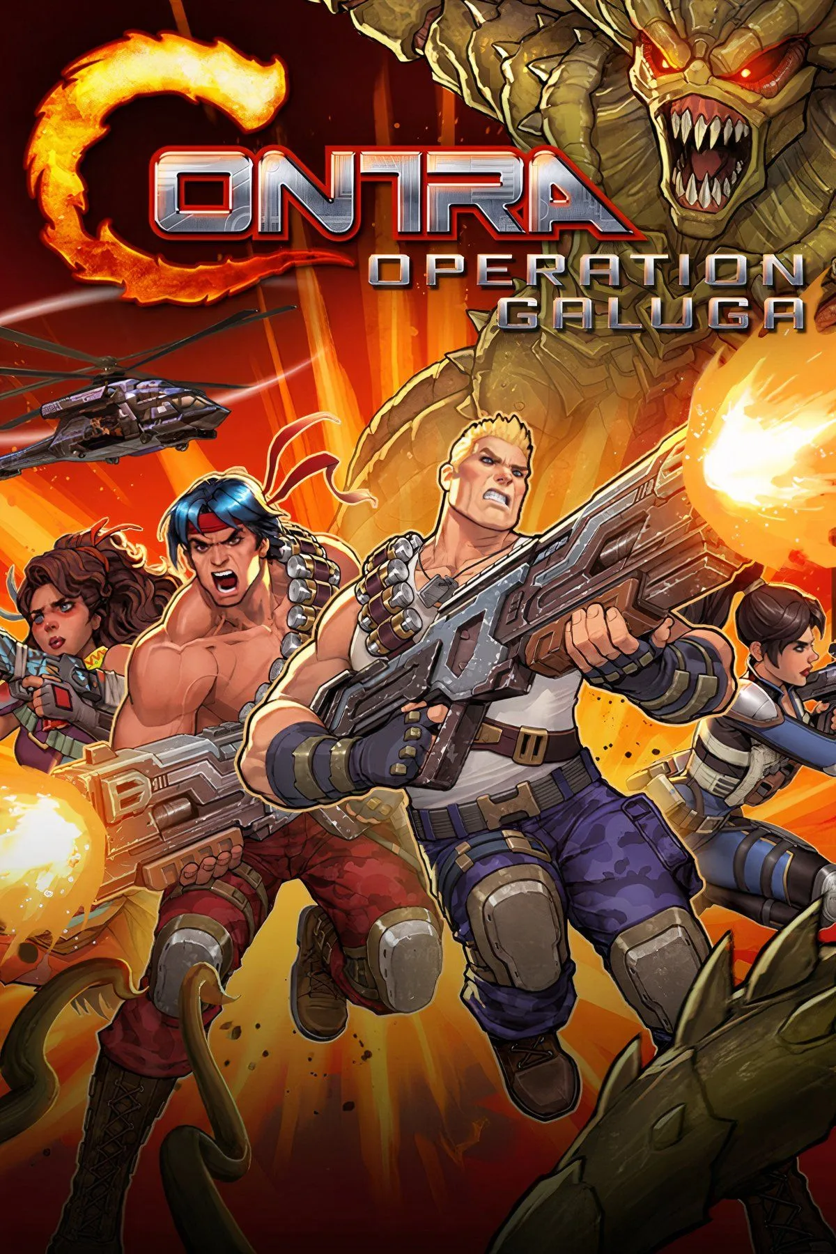 Hình ảnh gameplay của game Contra 3: The Alien Wars trên SNES