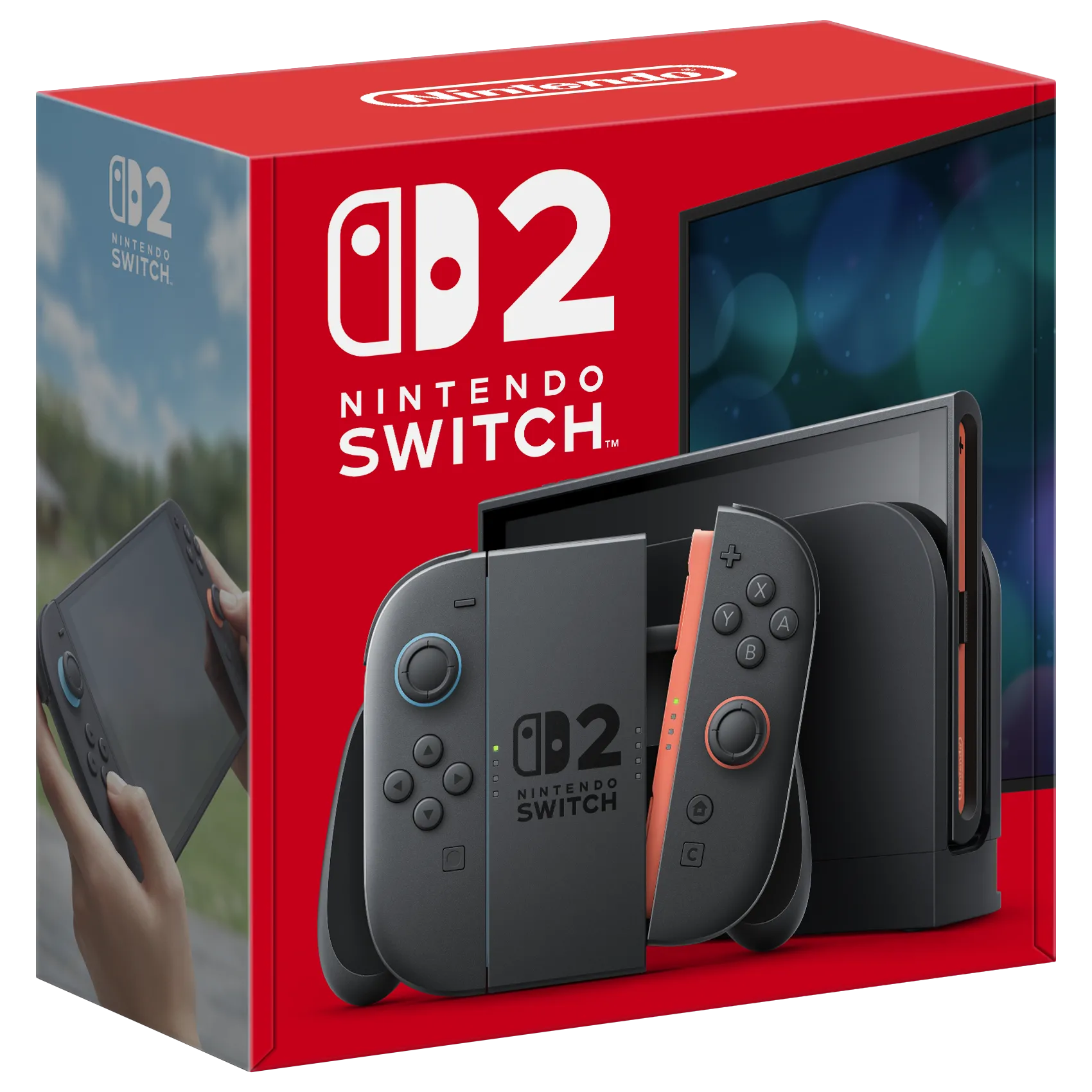 Hình ảnh hộp đựng máy chơi game Nintendo Switch 2.