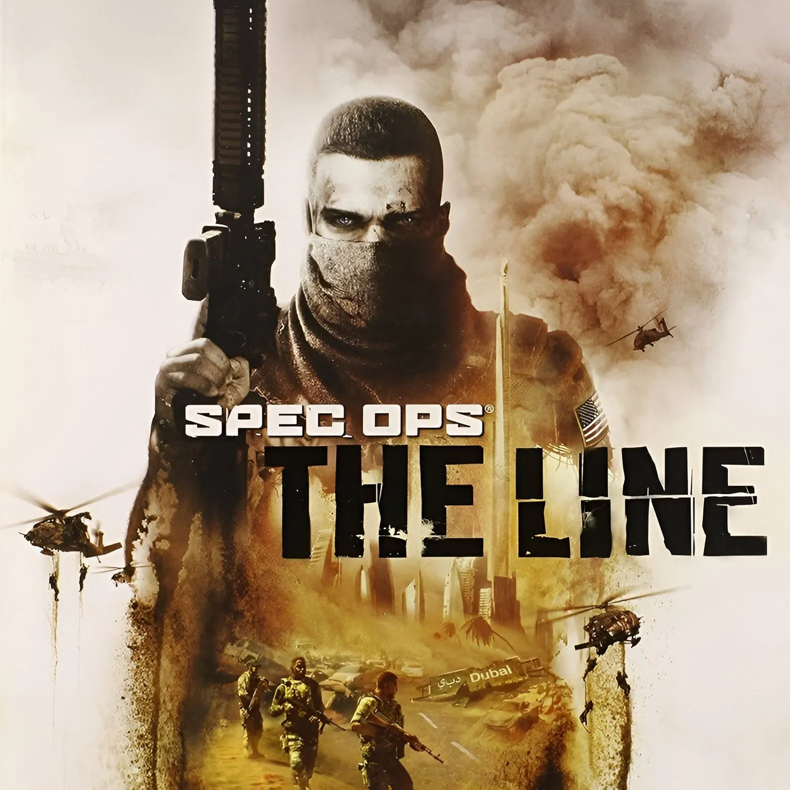 Hình ảnh sản phẩm game Spec Ops: The Line, game bắn súng góc nhìn thứ ba với cốt truyện sâu sắc.