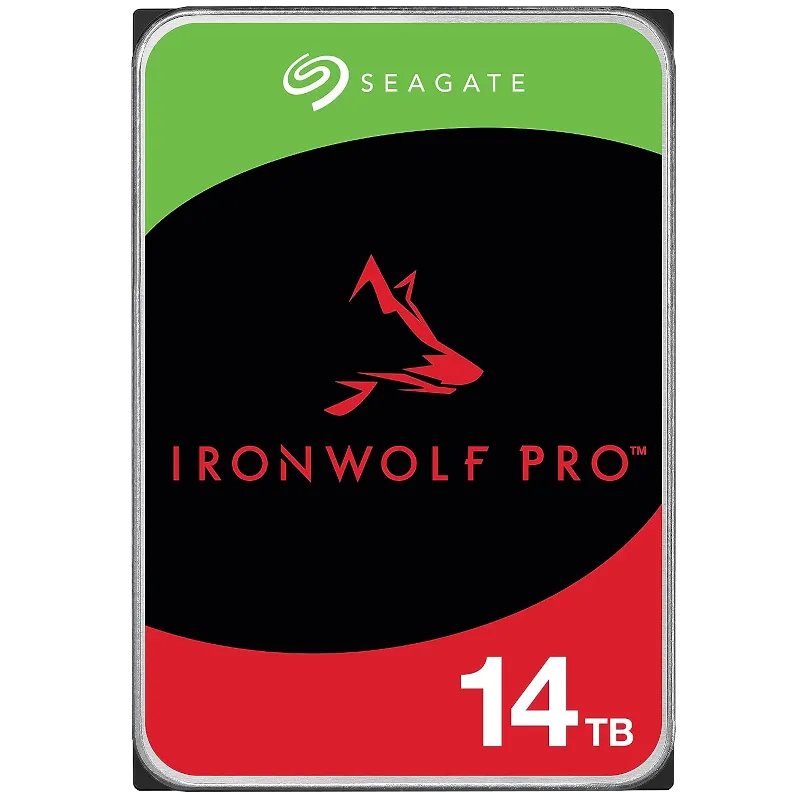 Render ổ cứng Seagate IronWolf Pro 14TB, dòng ổ cứng hiệu năng cao cho hệ thống NAS chuyên nghiệp
