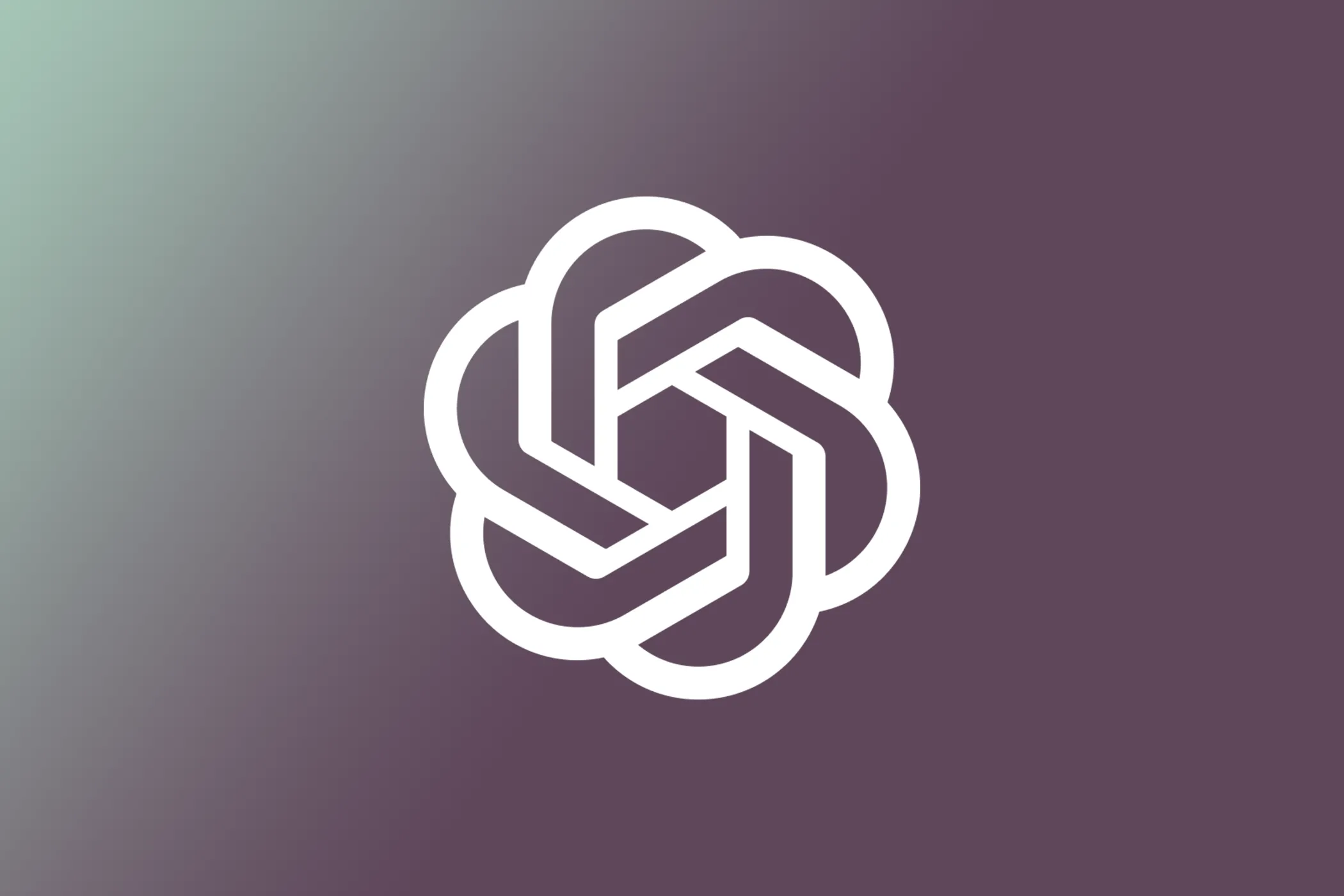 Logo OpenAI trên nền màu chuyển sắc, biểu tượng của các mô hình AI tiên tiến như ChatGPT.