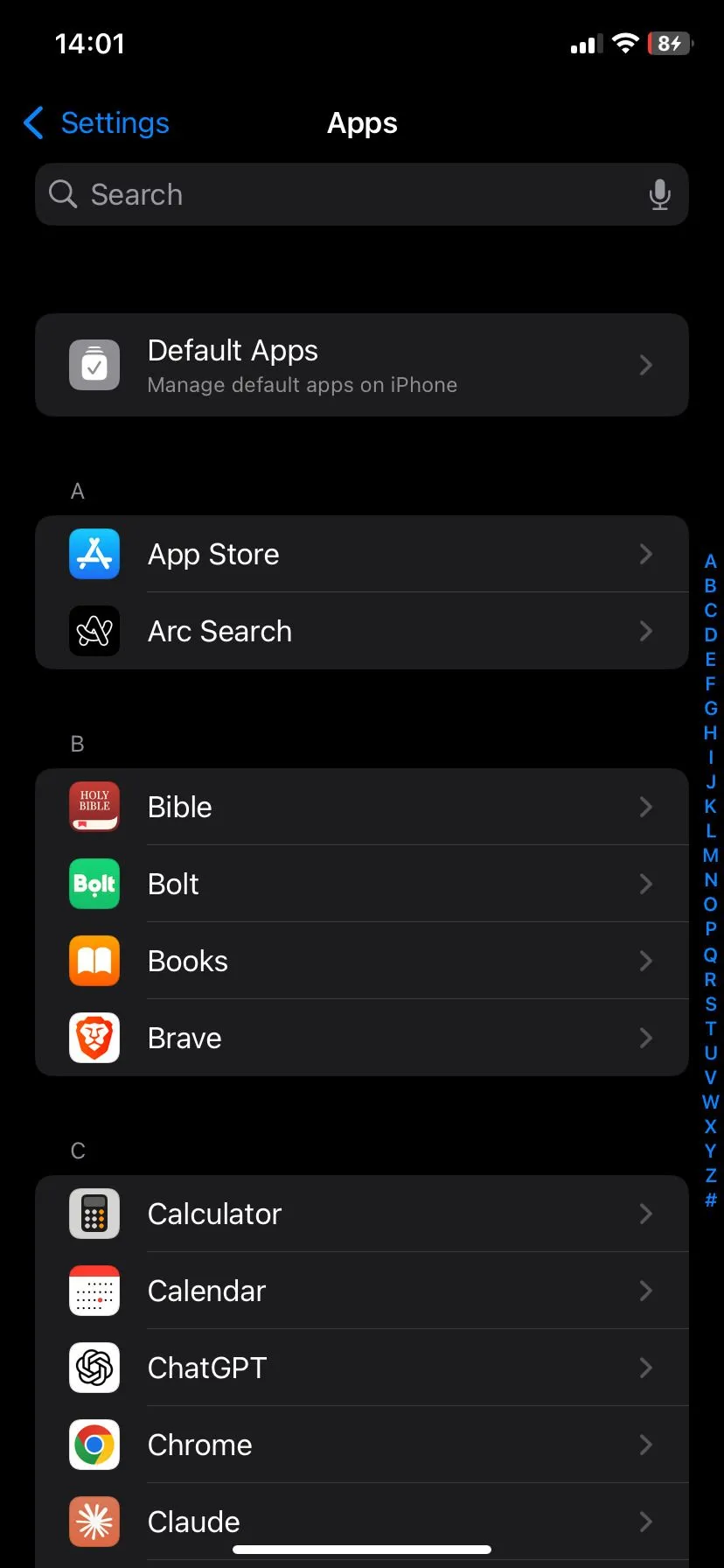 Cài đặt App Store trên iPhone với tùy chọn &quot;Gỡ bỏ ứng dụng không dùng&quot;.