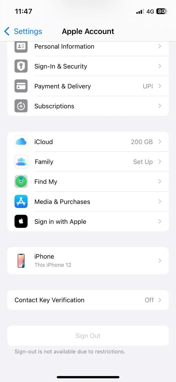 Cài đặt tài khoản Apple ID trên iPhone