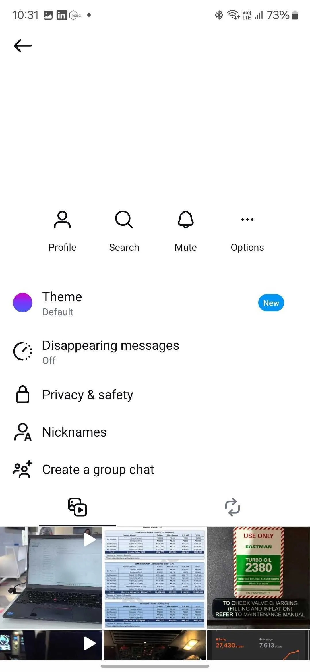 Cài đặt tin nhắn trực tiếp Instagram để bật mã hóa