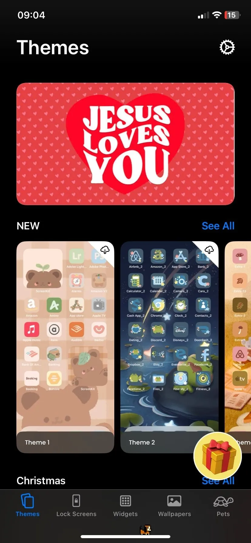 Giao diện trang chủ ứng dụng ScreenKit