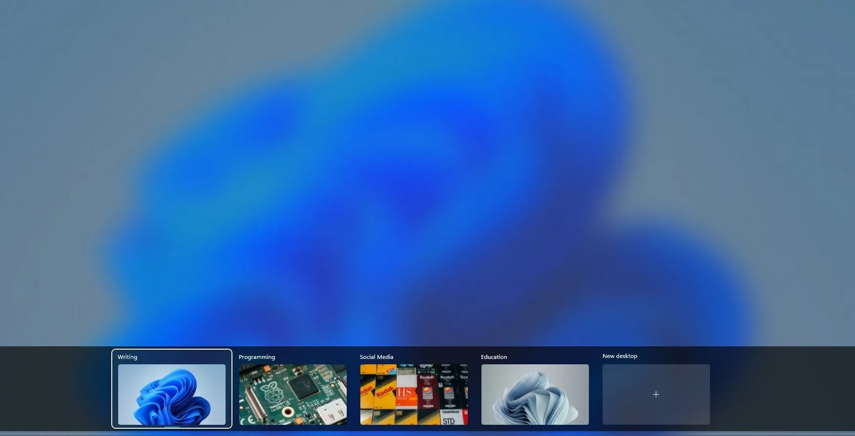 Quản lý và chuyển đổi dễ dàng giữa các desktop ảo trong Windows thông qua giao diện Task View.