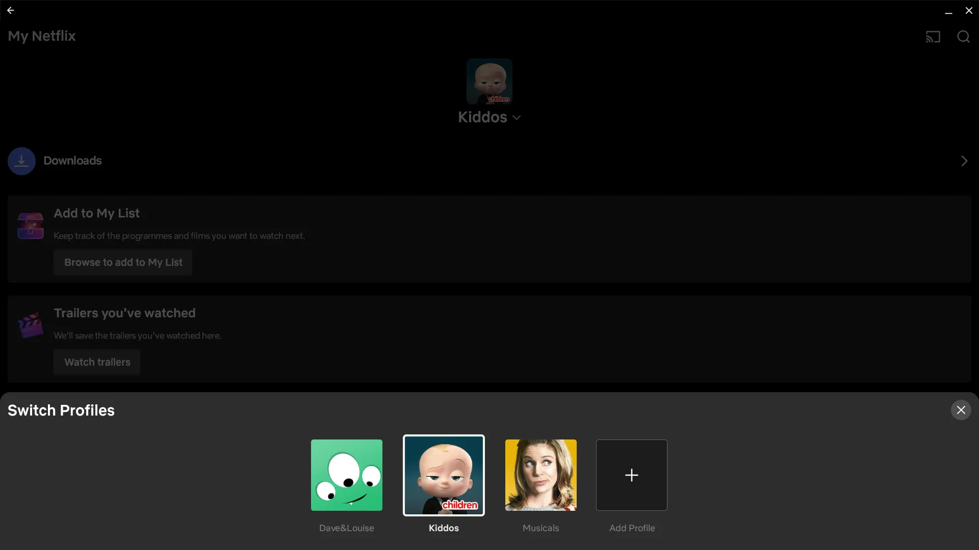 Thiết lập profile riêng cho trẻ em trên Netflix để kiểm soát nội dung và giới hạn độ tuổi.