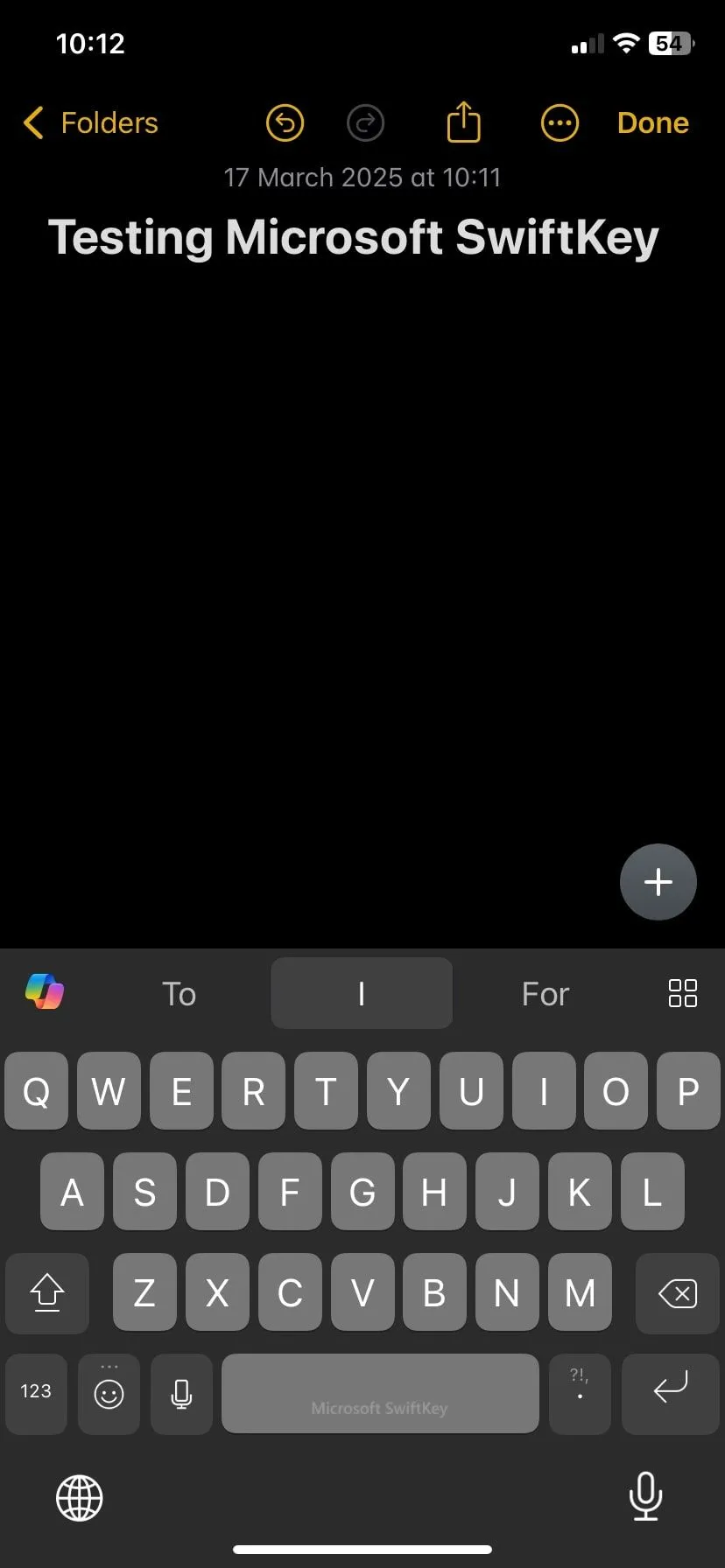 Trải nghiệm gõ phím Microsoft SwiftKey mượt mà trên iPhone