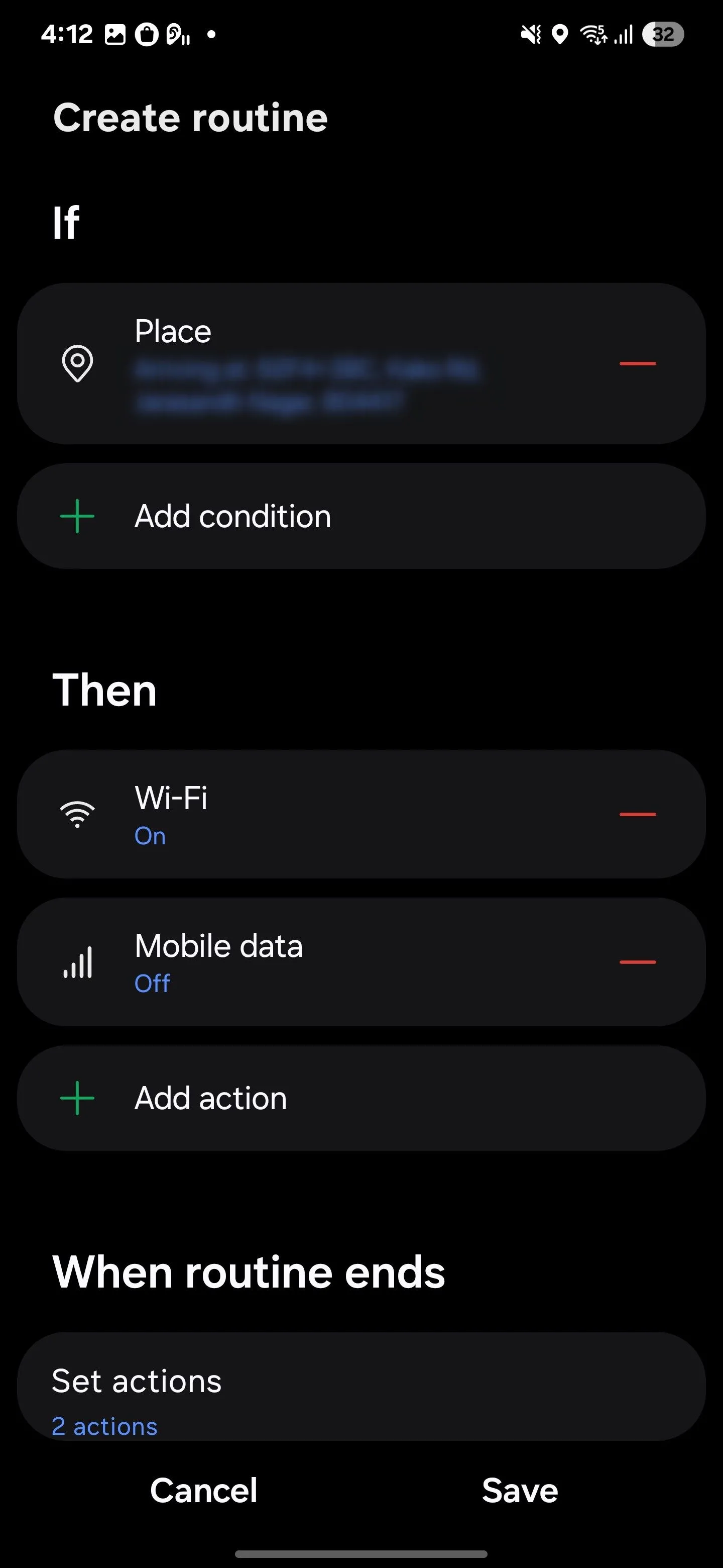 Tự động bật Wi-Fi trong Samsung Routines để tối ưu kết nối và dữ liệu