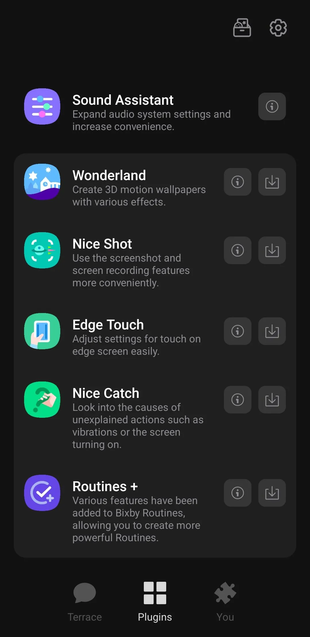 Ứng dụng Good Lock trên điện thoại Samsung